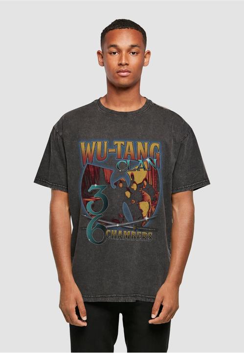 Actual product image Urban Classics Wu Tang 36 Chambers Acid Was Oversize Tee - 119355 (3XL)