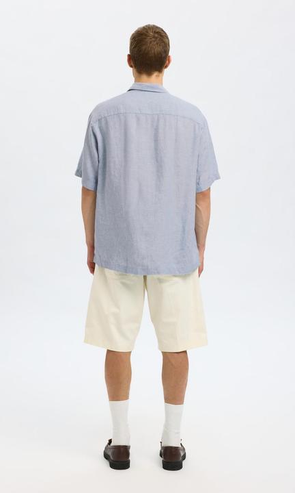 Image du produit Selected Homme 100% Leinen Kurzarmhemd (M)
