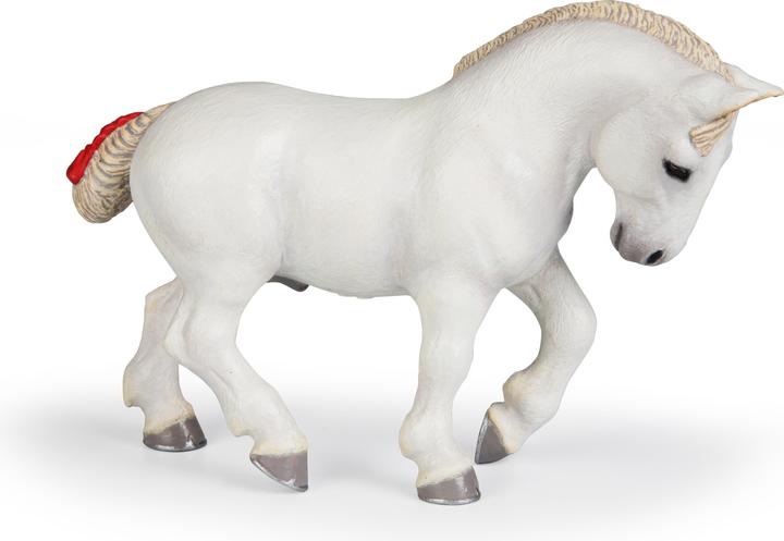Actual product image Papo White percheron