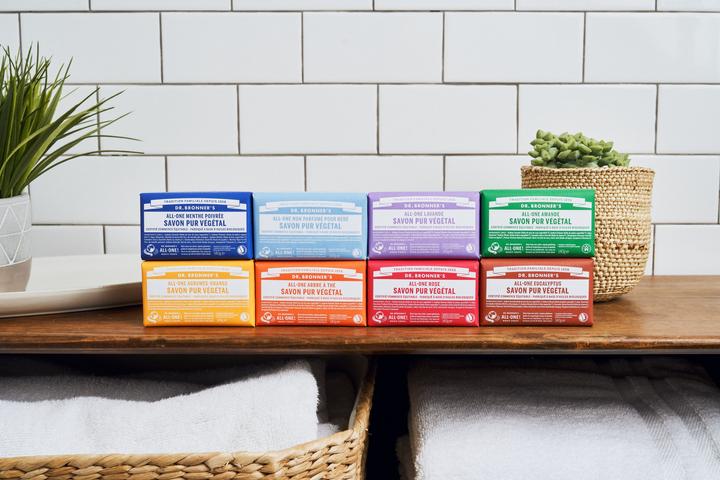Produktbild Dr. Bronner's All-One Naturseife Mandel 140g (Hartseife)