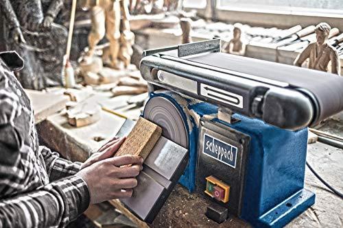 Produktbild Scheppach BTS900 Band- und Tellerschleifer (Bandschleifer, Tellerschleifer, 370 W)
