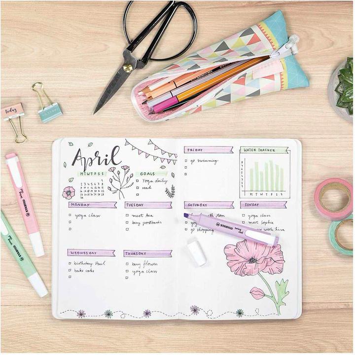 Produktbild STABILO swing cool Pastel Textmarker (Pastell, 4 mm, 4 x)