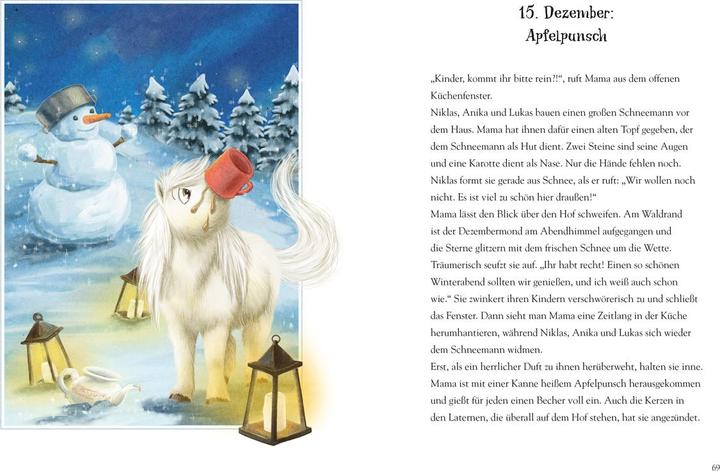 Actual product image Bald ist Weihnachten, Stanislaus - 24 Adventabenteuer mit dem Christkindpony (German, Michaela Holzinger, Julia Gerigk, 2023)