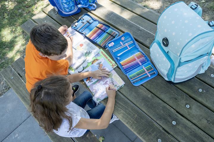 Actual product image Funki Cuby-Bag Set Unicorn 6014.011 multicolour 5-piece (20 l)
