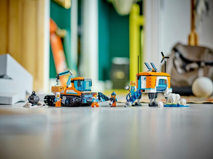 Produktbild LEGO City Arktis-Schneepflug mit mobilem Labor (60378, LEGO City)