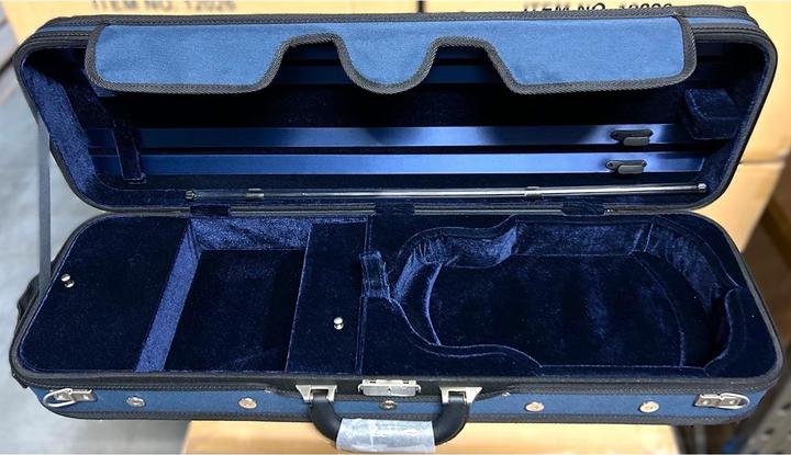 Actual product image San Bernardo SB violin case blue/blue (violin)