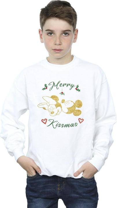 Produktbild Disney Mickey Mouse Merry Kissmas Sweatshirt Jungen (152, 158)
