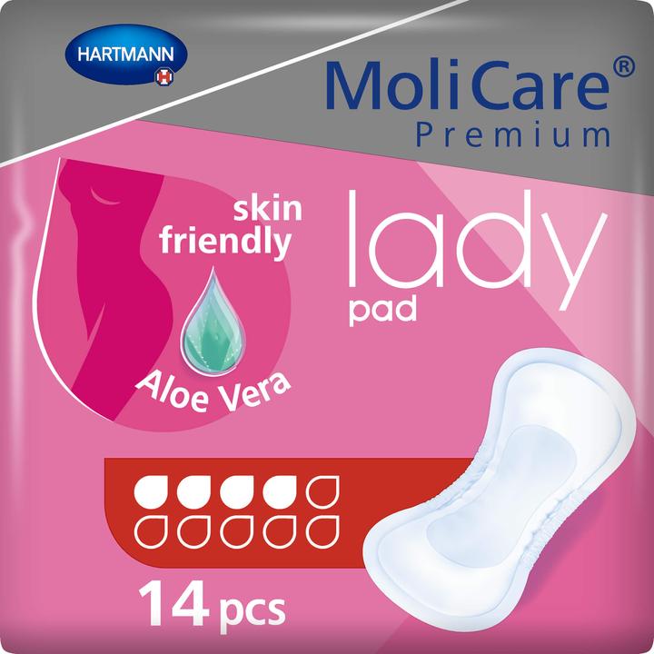 Actual product image Hartmann MoliCare Premium lady pad 4 drops (14 x)