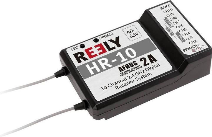 Actual product image Reely HT-10 handheld remote control 2.4G