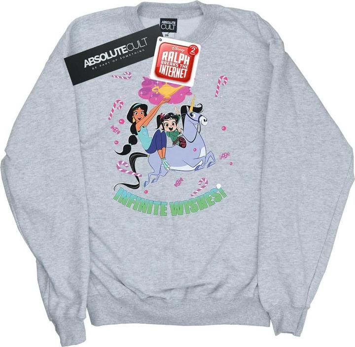 Immagine prodotto Disney Wreck It Ralph Jasmine And Vanellope Felpa Donna (L)