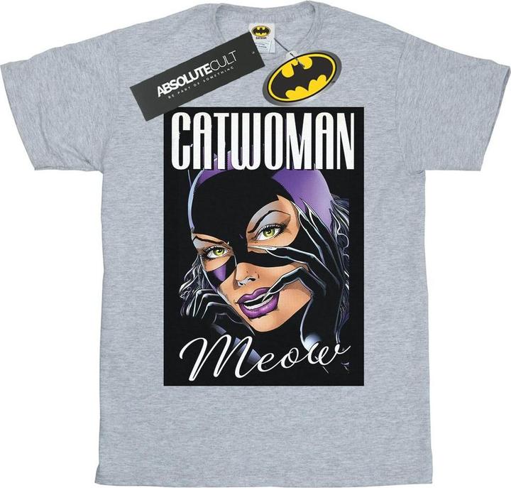 Batman Catwoman Feline Fatale Baumwolle Boyfriend TShirt