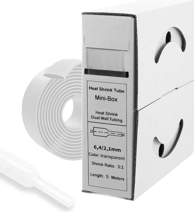 Produktbild Offgridtec Schrumpfschlauch mit Kleber transparent Ratio 3:1 (1 x)