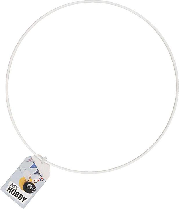 Image du produit Rico Design Anneau métallique 25 cm Blanc 1 pièce