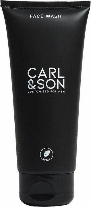 Carl & Son Men's Face Care Anti-Aging Vegan 100ml - Face Cleanser Exfoliant (Gel, 100 ml)