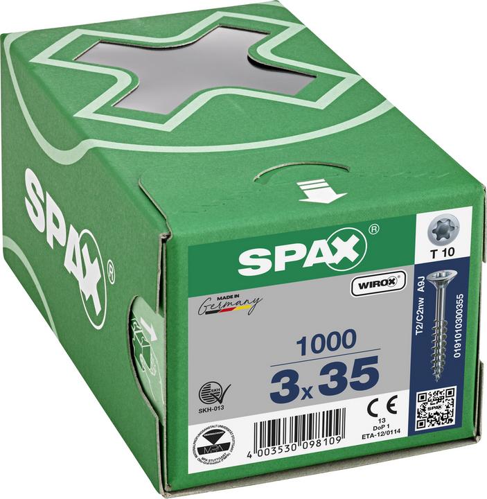 Actual product image Spax Chipboard screws (1000 Screws per piece)