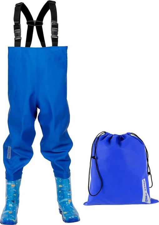 Dönges Kinder-Wathose, EN 343, blau, Grösse 28/29 (W28/L29)