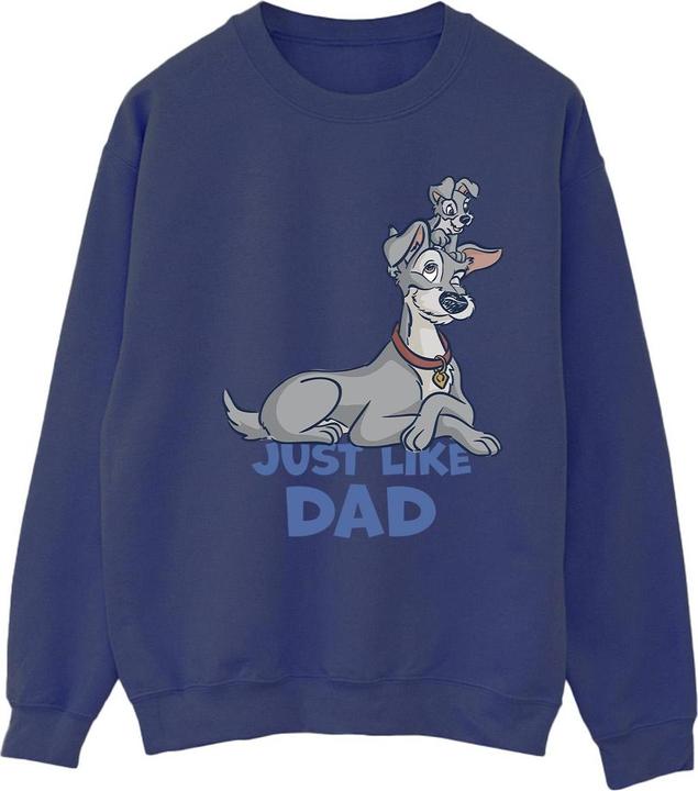 Image du produit Disney - Sweat LADY AND THE TRAMP JUST LIKE DAD - Femme (L)