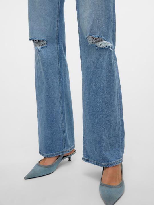 Produktbild Vero Moda VMTESSA Hohe Taille Weiter Beinschnitt Jeans Weit geschnitten (W26/L34)