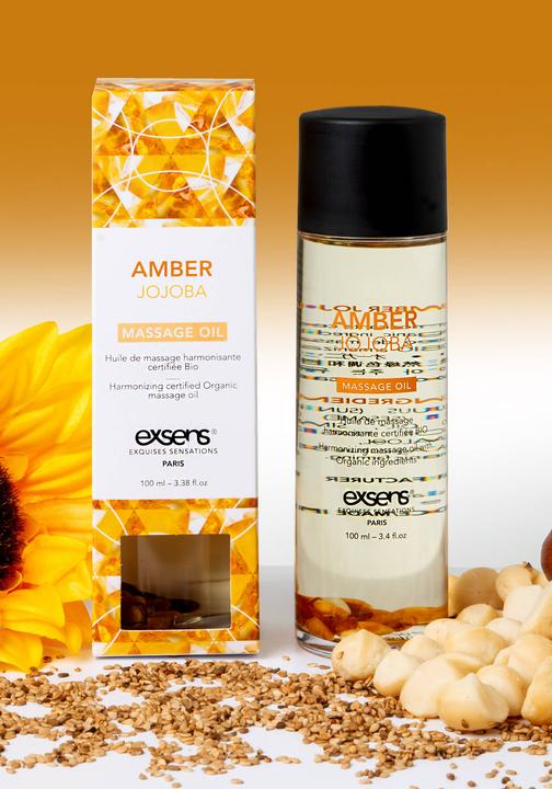 Produktbild Exsens Erotisches Massageöl Jojoba (100 ml) (100 ml)