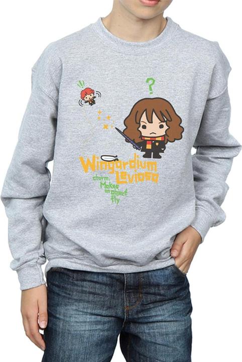Actual product image Boys Wingardium Leviosa Hermione Sweatshirt (152, 158)