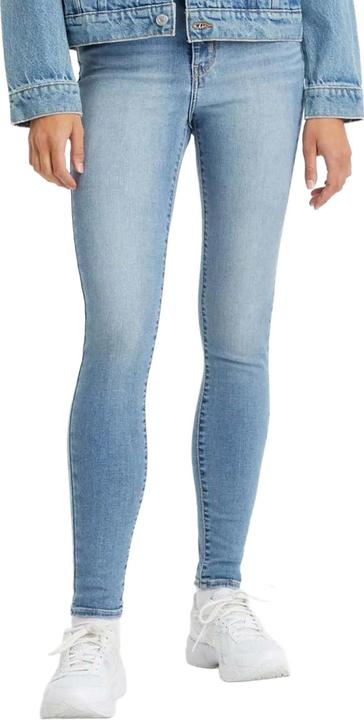Actual product image Levis Womens/Ladies Rise Super Skinny Jeans (28)