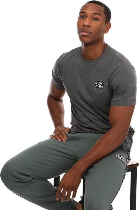 Actual product image Emporio Armani Mens Series Logo Cotton T-Shirt (S)