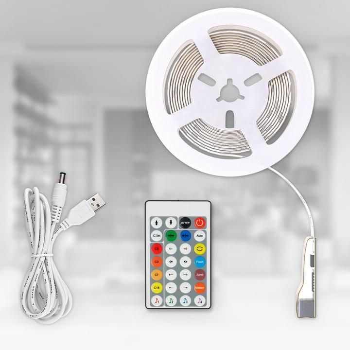 Produktbild B.K.Licht Magic RGB-LED-Band (RGB, 500 cm, Indoor)