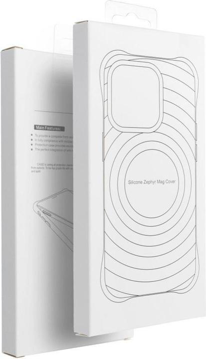 Immagine prodotto OEM Back panel cover Silicone Zephyr Mag Cover compatible with MagSafe do IPHONE 13 lilac (Apple iPhone 13)