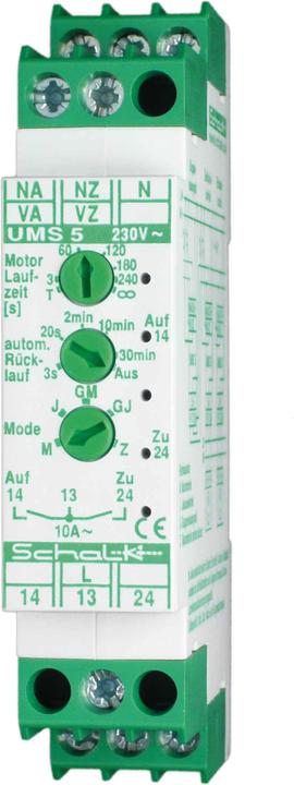 Image du produit Schalk INTERMEDIAIRE 5 commande OUVERT/FERME 230V AC, 2 fermeurs 10A/230V A