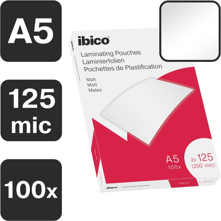 Image du produit Ibico Film de stratification (A5, 100 pièce(s), 125 µm)