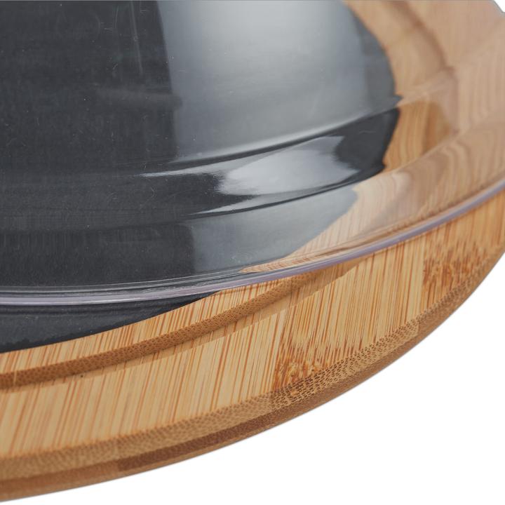 Image du produit Relaxdays Plateau à fromage, avec cloche