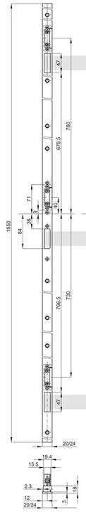 Produktbild MSL Flach-Langstulp-Set 24413.H-STF-V