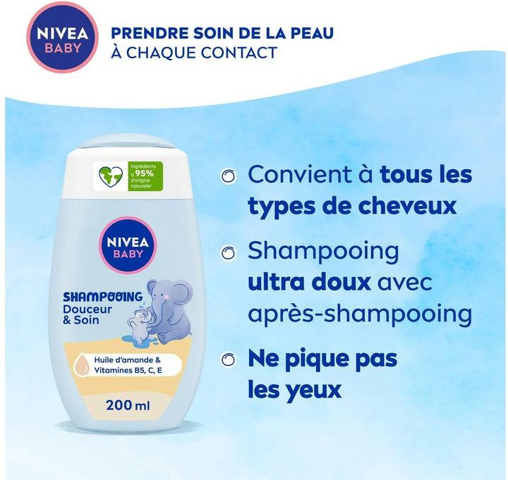 Actual product image NIVEA Shampoo Extra Mild 200ml
