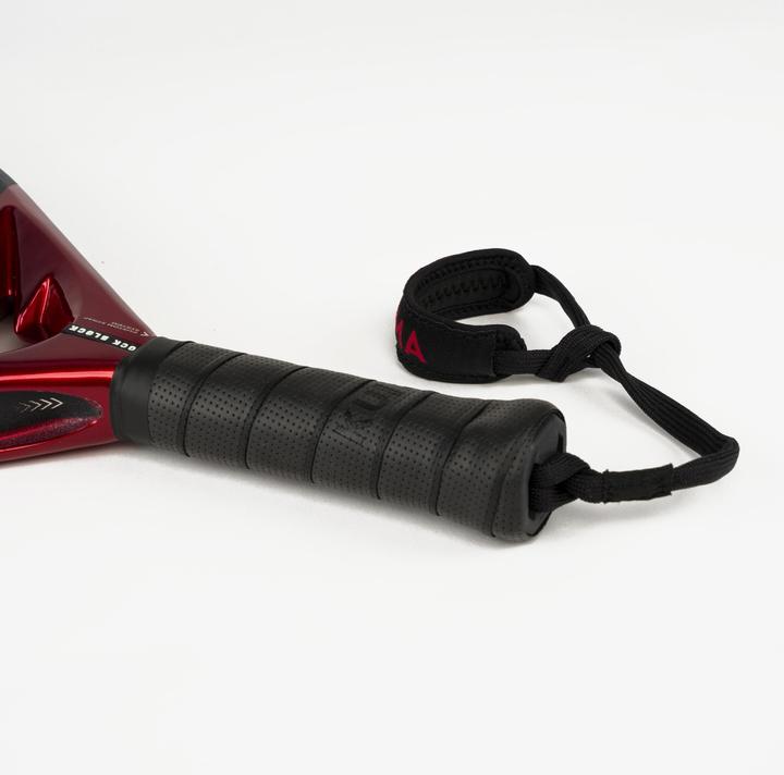 Actual product image Kuikma Adult Padel Racket Power Pro with Custom Strap System