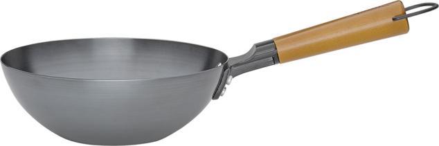 Actual product image Spring Wokpfanne Canton ø 20x7 cm (20 cm, Wok, Carbon steel)