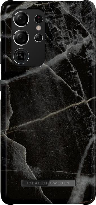 Image du produit iDeal Of Sweden Designer Hard-Cover Black Thunder Marble (Samsung Galaxy S21 Ultra)
