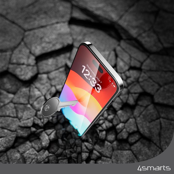 Actual product image 4smarts Second Glass (1 Piece, Apple iPhone 15)