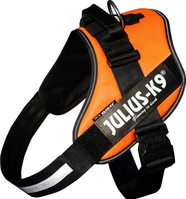 Actual product image Julius-K9 K9 IDC sele, str.: 0, UV Orange, 58-76 cm (0, Dog, Dog sport)
