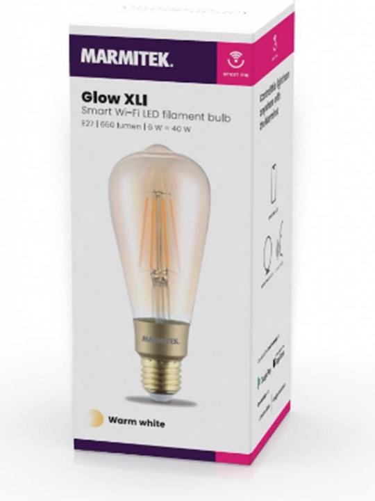 Actual product image Marmitek Smart me Glow XLI (E27, 6 W, 650 lm, 1 x, E)
