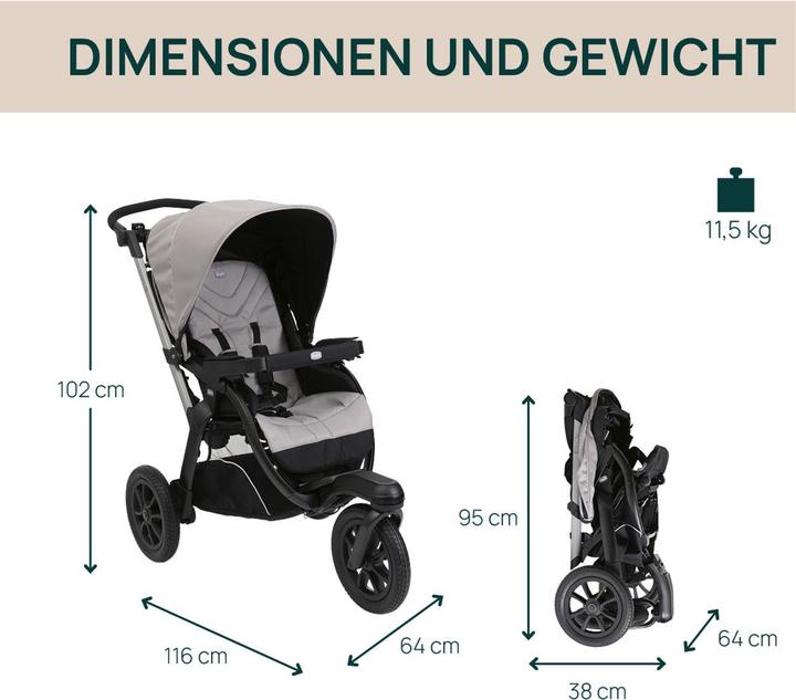Produktbild Chicco Activ3 Stroller