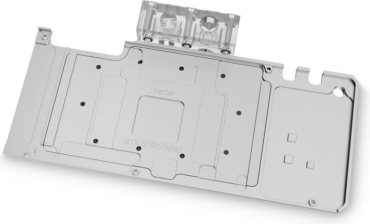 Actual product image EKWB EK Quantum Vector Trinity RTX 3080/3090 Active Backplate D-RGB - Plexi