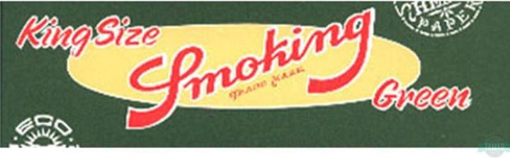 Actual product image Smoking Green Kingsize Box