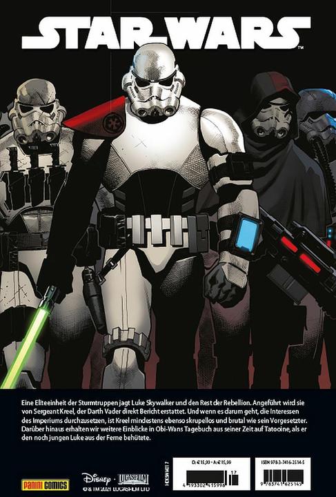 Actual product image Panini Star Wars Marvel Comics-Kollektion (German, Chris Eliopoulos, Jason Aaron., Mike Mayhew, Jorge Molina, 2021)