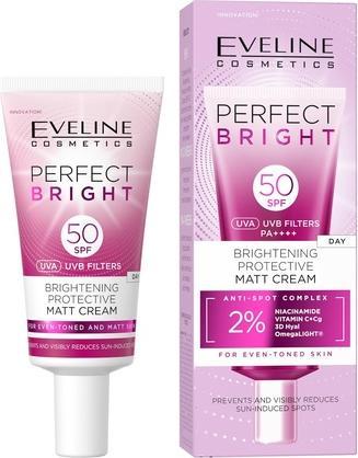 Produktbild Eveline Cosmetics Perfect Bright Face Cream SPF 50 30ml (Sonnencreme Gesicht, SPF 50, 30 ml)