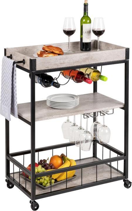 Image du produit Wenko Chariot de cuisine Rustico