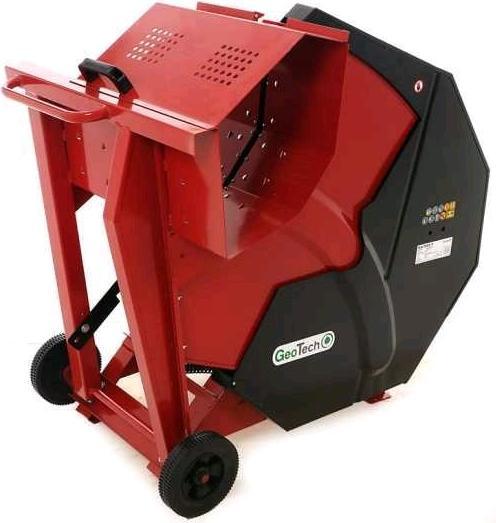 Actual product image GeoTech Electric wood cutter Professional three-phase gantry circular saw