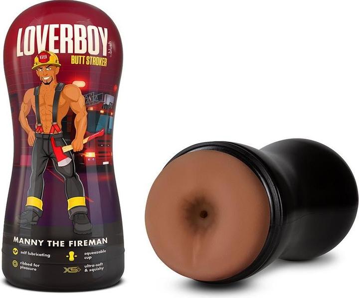 Blush Loverboy - Manny The Fireman Masturbator - Tan