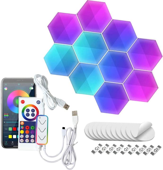 Produktbild Hermex Hexagon-Lichtpaneele