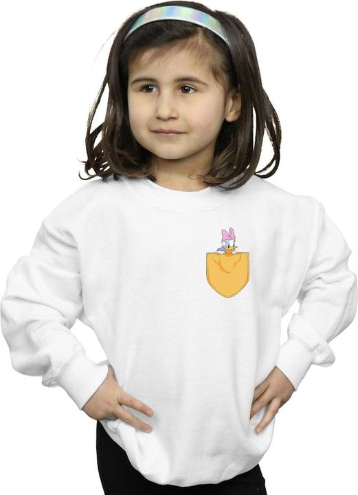 Image du produit Disney - Sweat DAISY DUCK FAUX POCKET - Fille (152, 158)