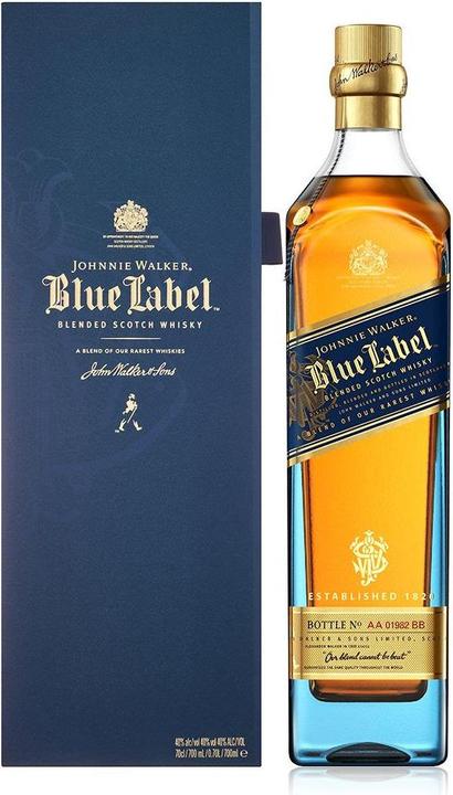 Immagine prodotto Johnnie Walker Etichetta blu (Whisky scozzese, Miscelato Whisky, 1 x 70 cl)